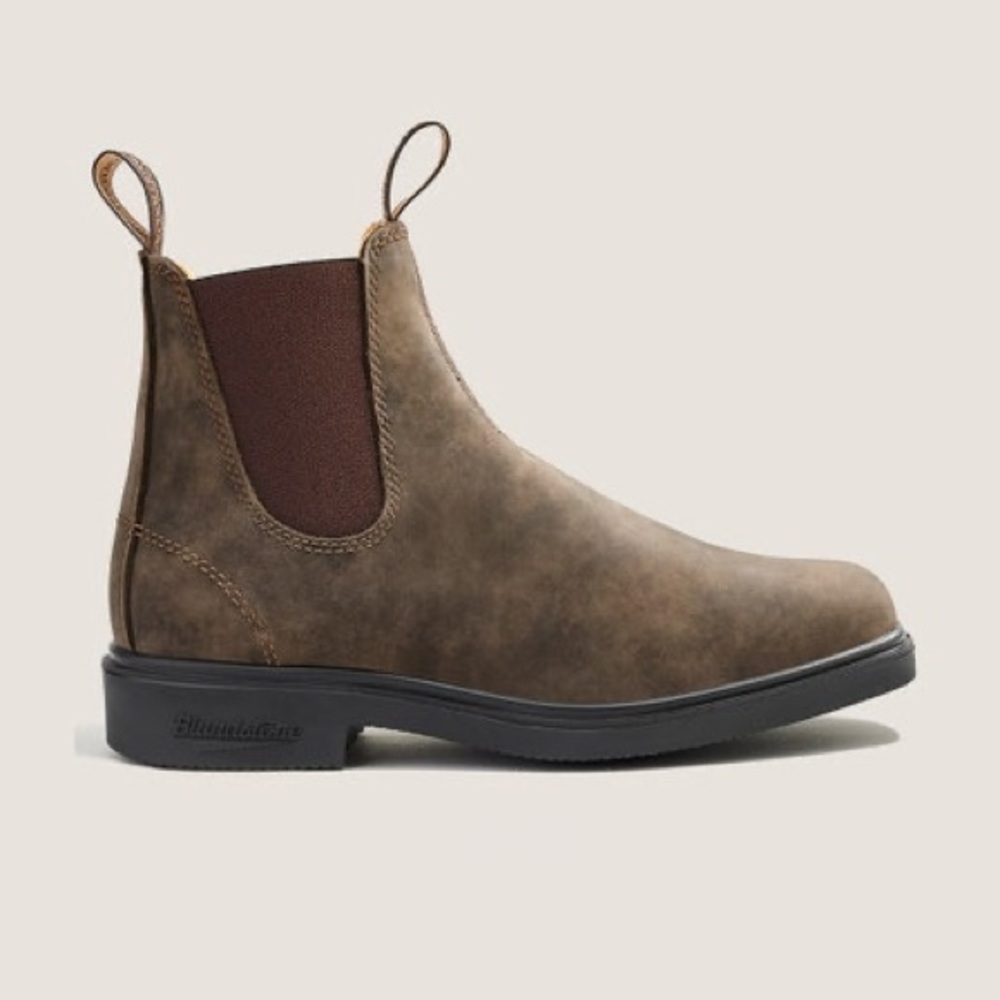 Blundstone Women’s Dress Chelsea Boots #1306 in Rustic Brown Size 10US